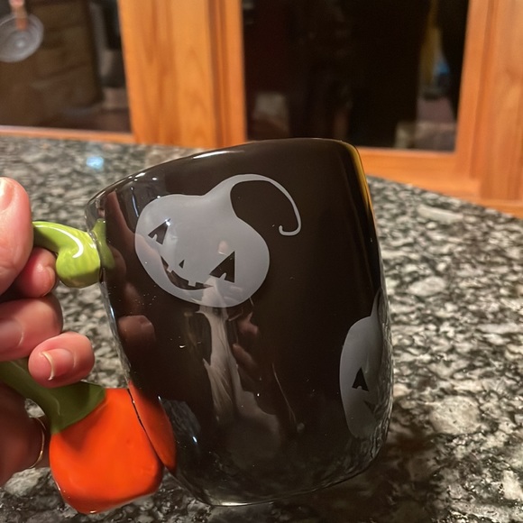 Happy Halloween whimsical coffee mug - Picture 2 of 5